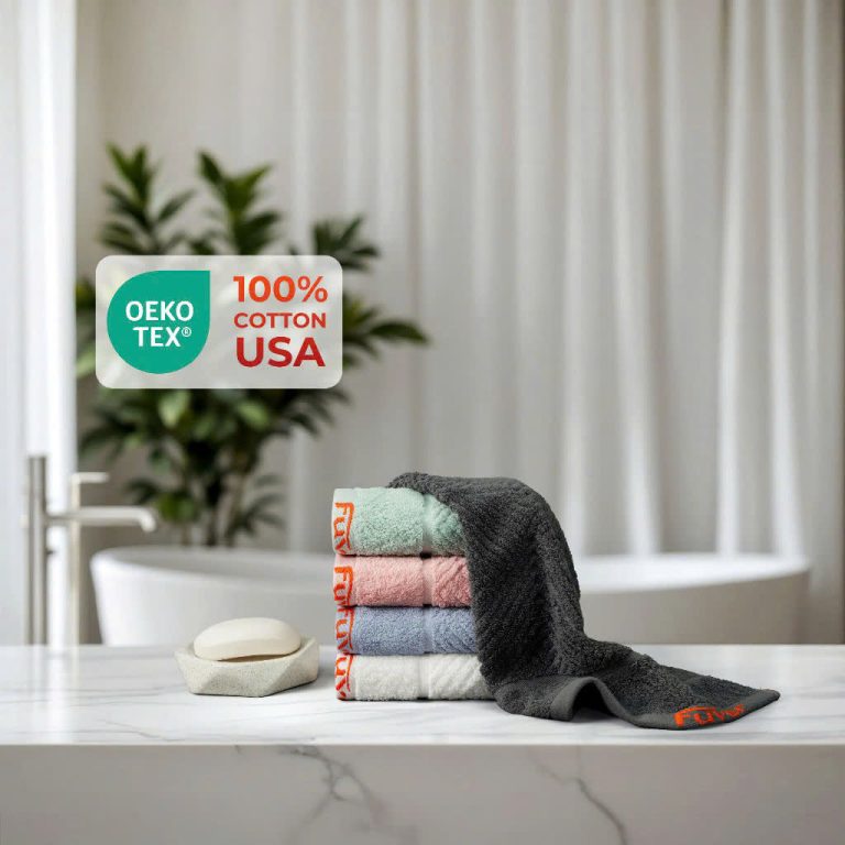 Khăn mặt Fuver Premium Herringbone