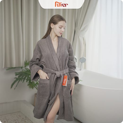 Áo choàng tắm Fuver Premium